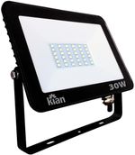 Projetor-Led-Retagular-30W-3000K--Branca-Morna--Kian-Preto-Bivolt