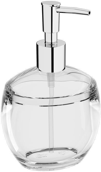 Porta-Sabonte-Liquido-Spoom-Coza-300ml-Cristal