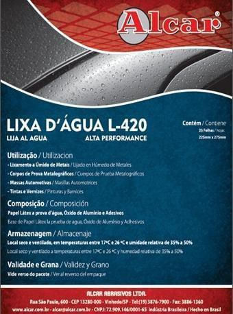 Lixa-Dagua-Alcar-L-420-Grao-180-225X275mm