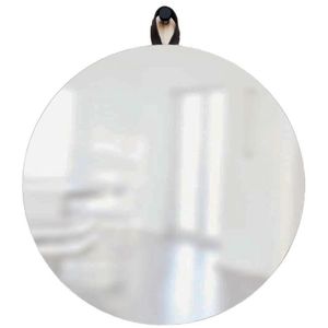 Espelho Decorativo Lippe Alça Corino Preto 60cm