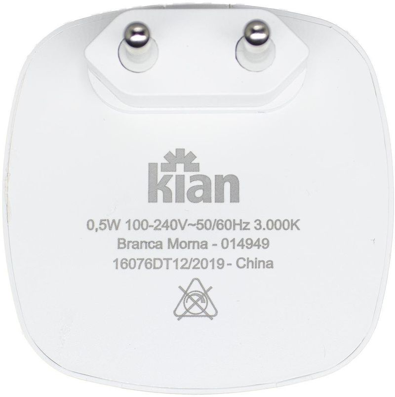 Lampada-LED-Noturna-Kian-Ki03-Branca-Morna-3000K-05W-Bivolt