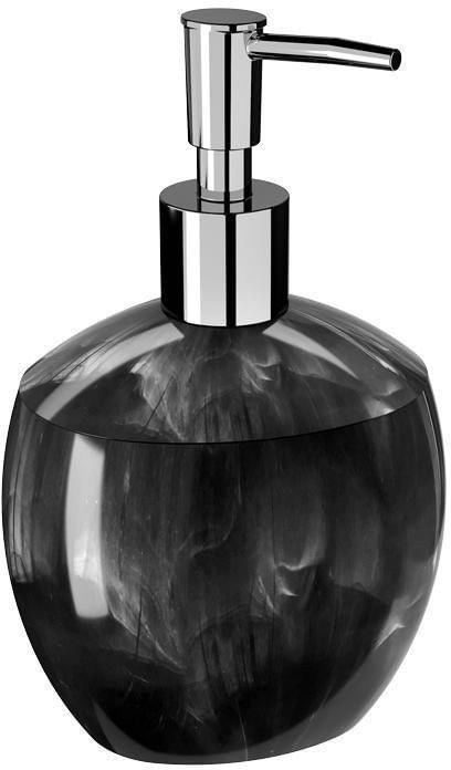 Porta-Sabonete-Liquido-Spoom-Coza-300ml-Marmore-Preto