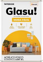 Tinta Acrílica Glasurit Muda Fácil Fosco Capuccino Cremoso 18L-ns_167290_1