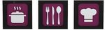Placa-Decorativa-Dmadero-Kitchen-Cheff-25x25cm-Kit-com-3-Pecas