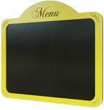 Quadro-Decorativo-Dmadero-Menu-Lamborghini-Amarelo-431x50cm