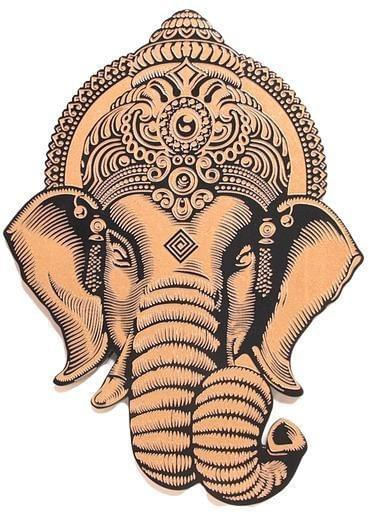 Quadro-Decorativo-Dmadero-Ganesha