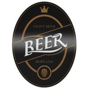 Quadro Decorativo Dmadero Beer 45x33,7cm