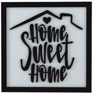 Quadro Decorativo Dmadero Home Sweet Home 35x35cm
