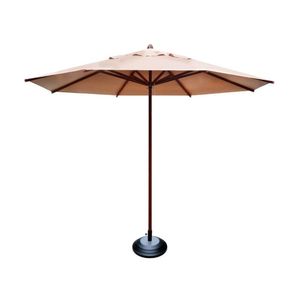 Ombrelone Guarda Sol Piscina Casa Praia Base Preto 240Cm