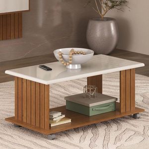 Mesa De Centro Artely Mila Cinamomo-off White