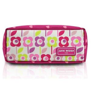 Estojo Tamanho Pequeno Rosa Sapeka Jacki Design Fúcsia - Floral Pink Mochila