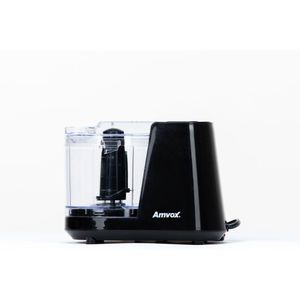 Mini Processador Triturador Prático Amvox 100W APR 100 Preto 110V