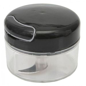 Mini Processador Manual Lyor 2 Laminas 200ml - Preto