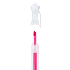 Marca Texto Fluorescente Transparente Brw Rosa