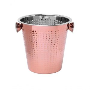 Balde De Gelo Inox Martelado Bronze 4,5 L Mimo Style An2213bz