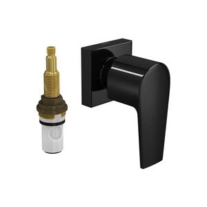 Acabamento Para Registro De Pressão Deca Level 4916.bl26.pq.no 1-2" E 3-4" Black Noir
