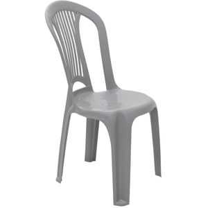 Cadeira Tramontina Atlantida Cinza 53x89,5x44cm