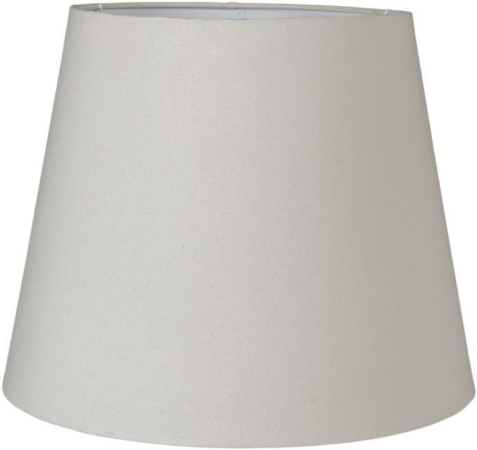 Cupula-Para-Abajur-Conica-60W-Acetato-Tecido-e-Metal-Primor-417-004-Bege