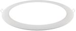 Painel-LED-de-Embutir-Redondo-Downlight-24W-6000K-Aluminio-E-Polimeros-Sinteticos-Luminatti-Lm119-Branco-Bivolt