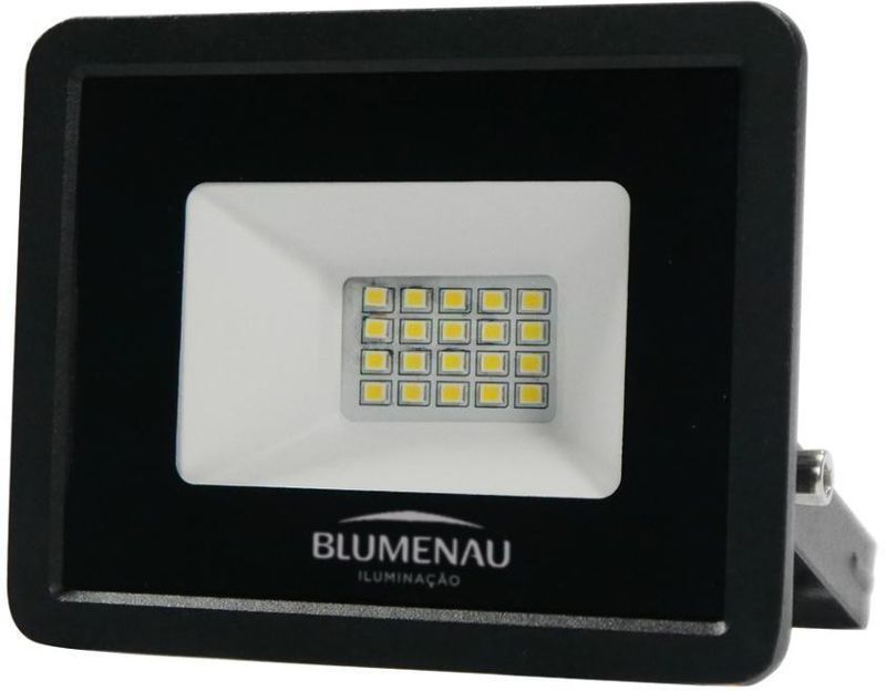 Refletor-LED-Tech-Quadrado-20W-6500K-Aluminio-E-Vidro-Blumenau-76206000-Preto-Bivolt