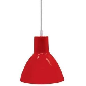 Pendente 1 Lâmpada Taschibra Design TD622/1 Vermelho