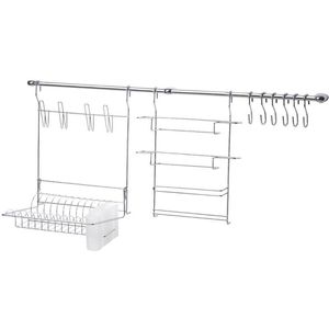 Organizador de Utensílios de Cozinha Cook Home Arthi Kit 9 Cozinha
