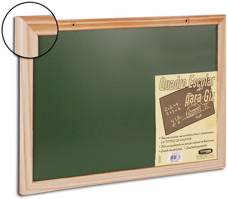 Quadro-Lousa-Cortiarte-1451-STD-Madeira-Pinus-Verde-40x60cm