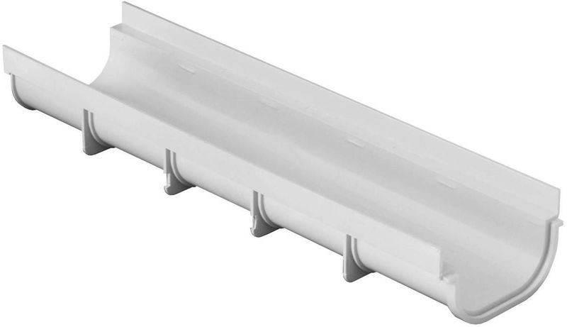 Calha-Para-Telhado-Modular-PVC-Odem-Cinza-130x500x75mm