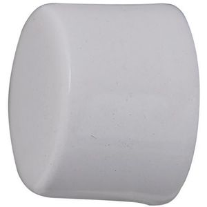 Tampa Para Varão de Cortina Couselo 28mm Branco