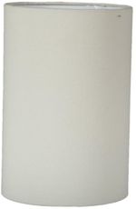 Cupula-Para-Abajur-Cilindrica-60W-Acetato-Tecido-e-Metal-Primor-424-002-Branca