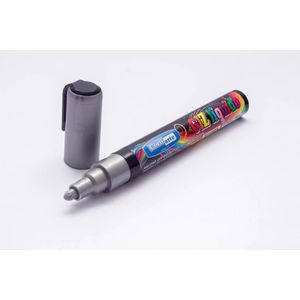 Giz Líquido 5mm Cortiarte Ponta Dupla Prata 8g