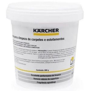 Detergente em Pó Para Limpeza de Carpetes e Estofados Karcher RM760 0,8Kg