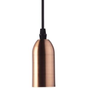 Pendente 1 Lâmpada Taschibra Dot Metal Vintage Cobre