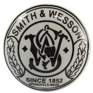 Puxador Para Porta Vênus em Cerâmica Smith e Wesson Dc225 1,5X3X1,5 Cm