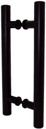 Puxador-Para-Porta-WF-Topazio-A-104-30Cm-Formato-Tubolar-Reto-Em-H-Preto-Fosco