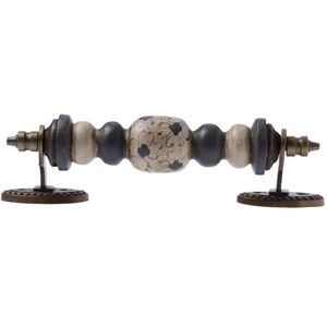 Puxador Para Porta Vênus em Madeira 92514 C17Xl6 Cm