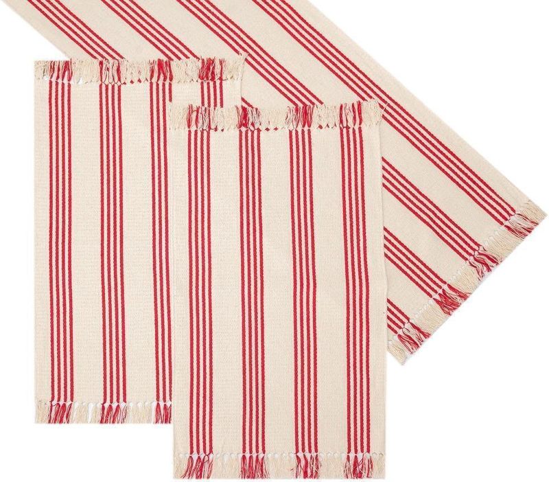 Trilho-de-Mesa-Retangular-Artesanal-Teares-Listrado-Vermelho-50x140cm