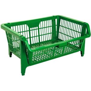 Cesto Expositor Empilhável WTEC 42520 M Verde