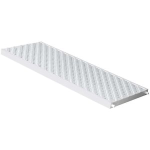 Ralo Grelha Retangular de Piscina Odem Branca 13x50cm