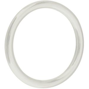 Argolas Para Cortina de Plástico Couselo 19mm Branco Kit 10 Unidades