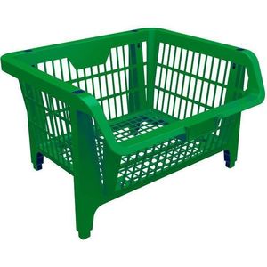 Cesto Expositor Empilhável WTEC 42514 Verde