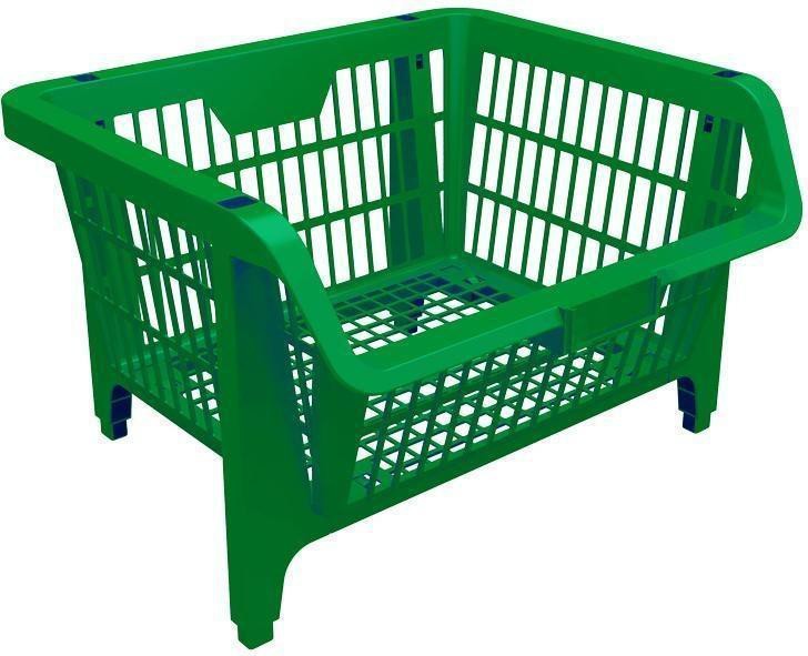 Cesto-Expositor-Empilhavel-WTEC-42514-Verde