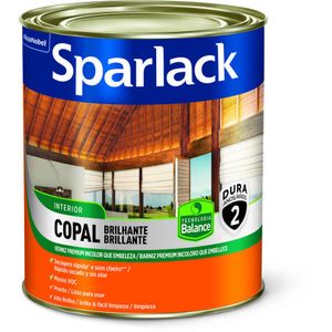 Verniz Sparlack Copal Balance Transparente Brilhante 225ml