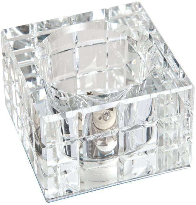 Spot-de-Embutir-Para-1-Lampada-Quadrado-G9-44W-Cristal-Blumenau-71460000-Transparente-Bivolt