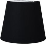 Cupula-Para-Abajur-Conica-60W-Acetato-Tecido-e-Metal-Primor-417-001-Preta