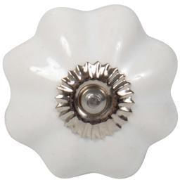 Puxador-Para-Porta-Venus-em-Ceramica-Branco-4X4X3Cm