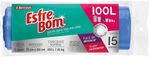 Saco-Para-Lixo-Esfrebom-Bettanin-em-Rolo-Fundo-Reforcado-Super-Resistente-100L-Pacote-com-15-Sacos