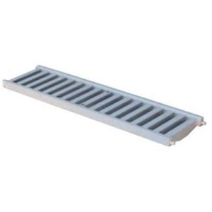 Ralo Grelha Linear Reforçada Odem Cinza 20x50cm