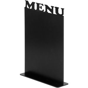Quadro Lousa Para Escrita Memo Blackboard Cortiarte Para Menu Com Suporte Madeira 20x30cm