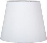 Cupula-Para-Abajur-Conica-60W-Acetato-Tecido-e-Metal-Primor-414-002-Branca